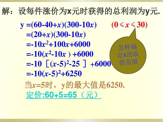 数学利润如何学(一分钟破解盈利谜题，原价羽绒服6件！)