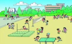 语文如何教看图写话(五步搞定！清晨阳光下，他们的早操引来了令人羡慕的眼光！)