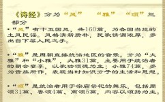 诗经学习方法有哪些(3秒记住《诗经》内容的6个方面)